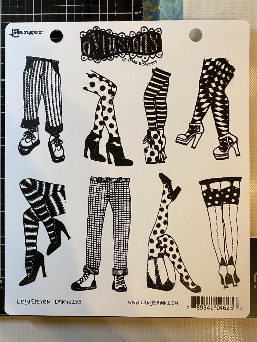 Dylusions Stamp Set: DYR46233-Legs Eleven